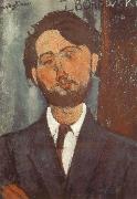 Amedeo Modigliani Portrait of Leopold zborowski oil painting reproduction